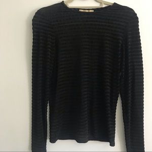 Studio 121 long sleeve sort of see through top!!